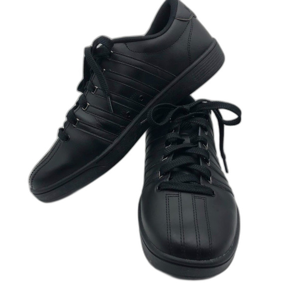 K Swiss Men's Triple Black Sneakers Size 11 Memory Foam Comfort Footbed Shoes - Picture 5 of 12